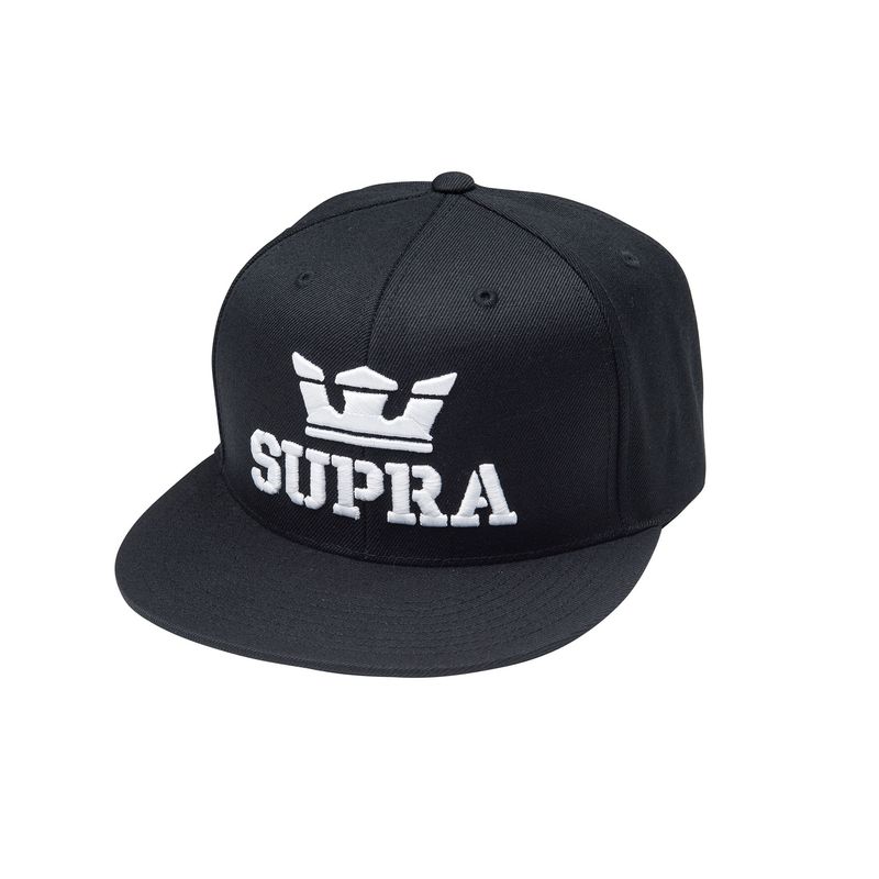 Supra Above Snap Hüte - Schwarz KRA33353